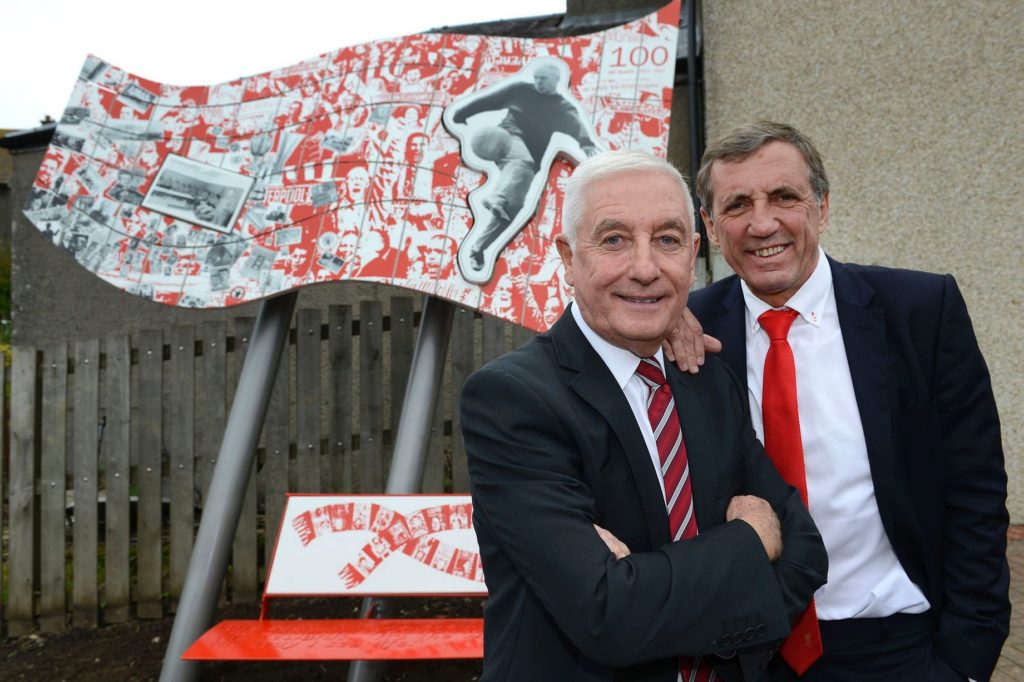 Memorial to footballing great, Bill Shankly unveiled at his Ayrshire mining village home, Glenbuck